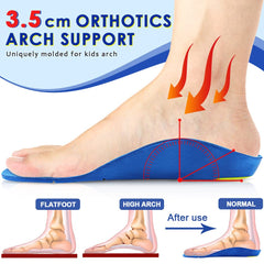 ROCK TAKIN insoles feature a deep heel cup for foot stability during activity