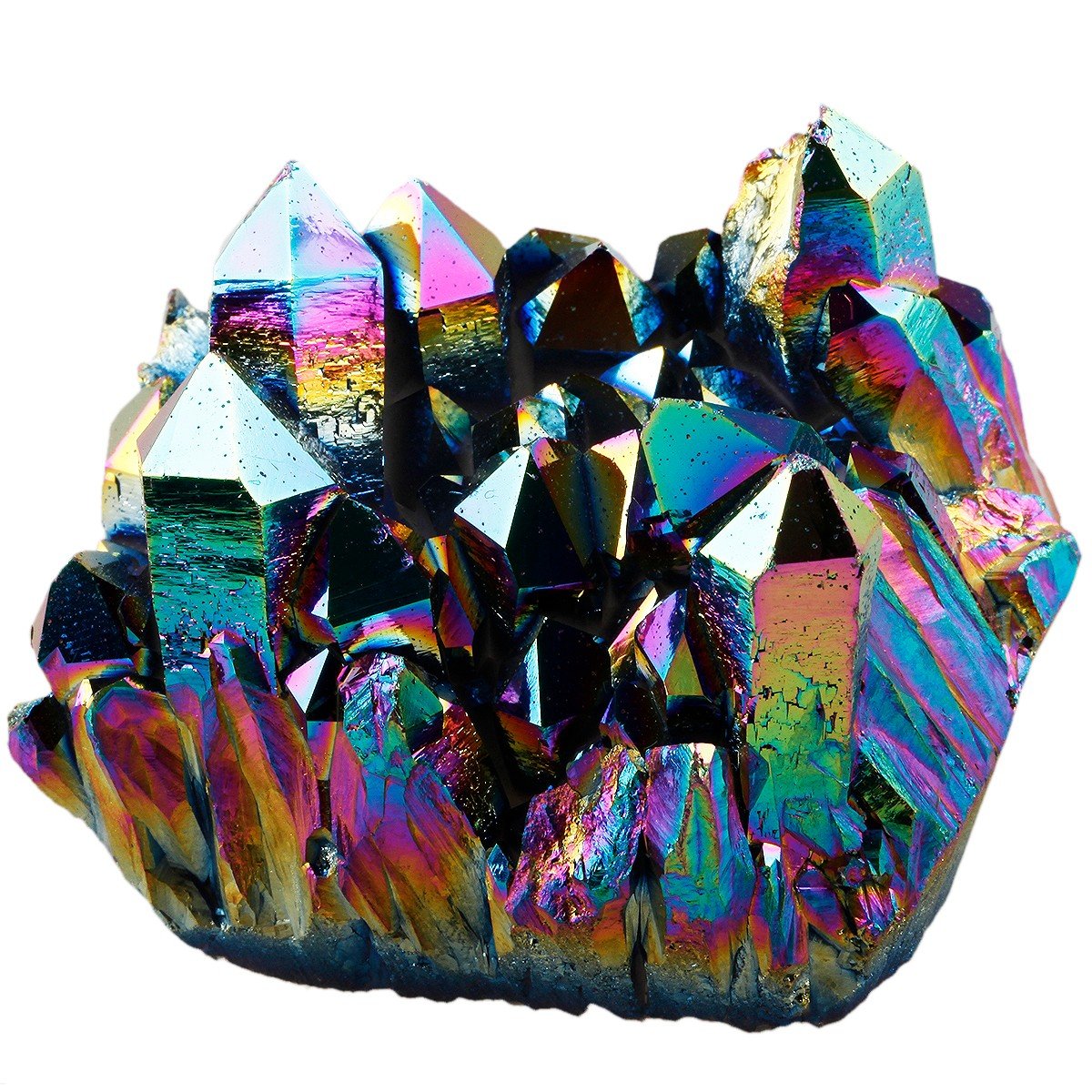 Rockcloud geode structure with sparkling crystal patterns