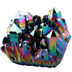 Rockcloud geode structure with sparkling crystal patterns