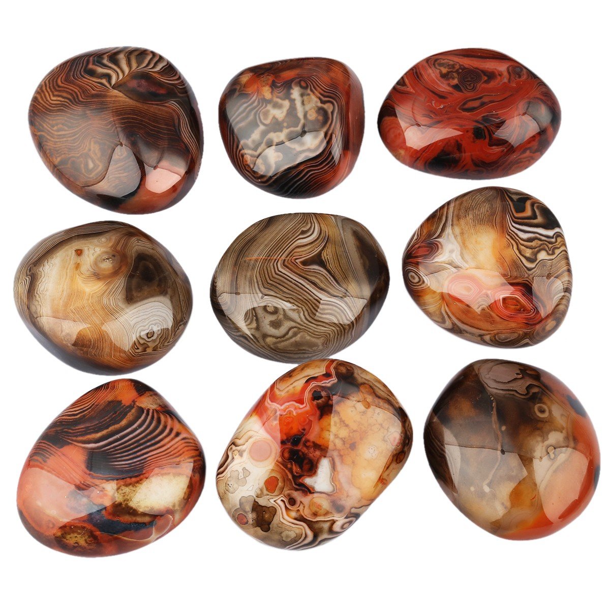 Rockcloud velvet gift bag included for gifting this calming palm stone.