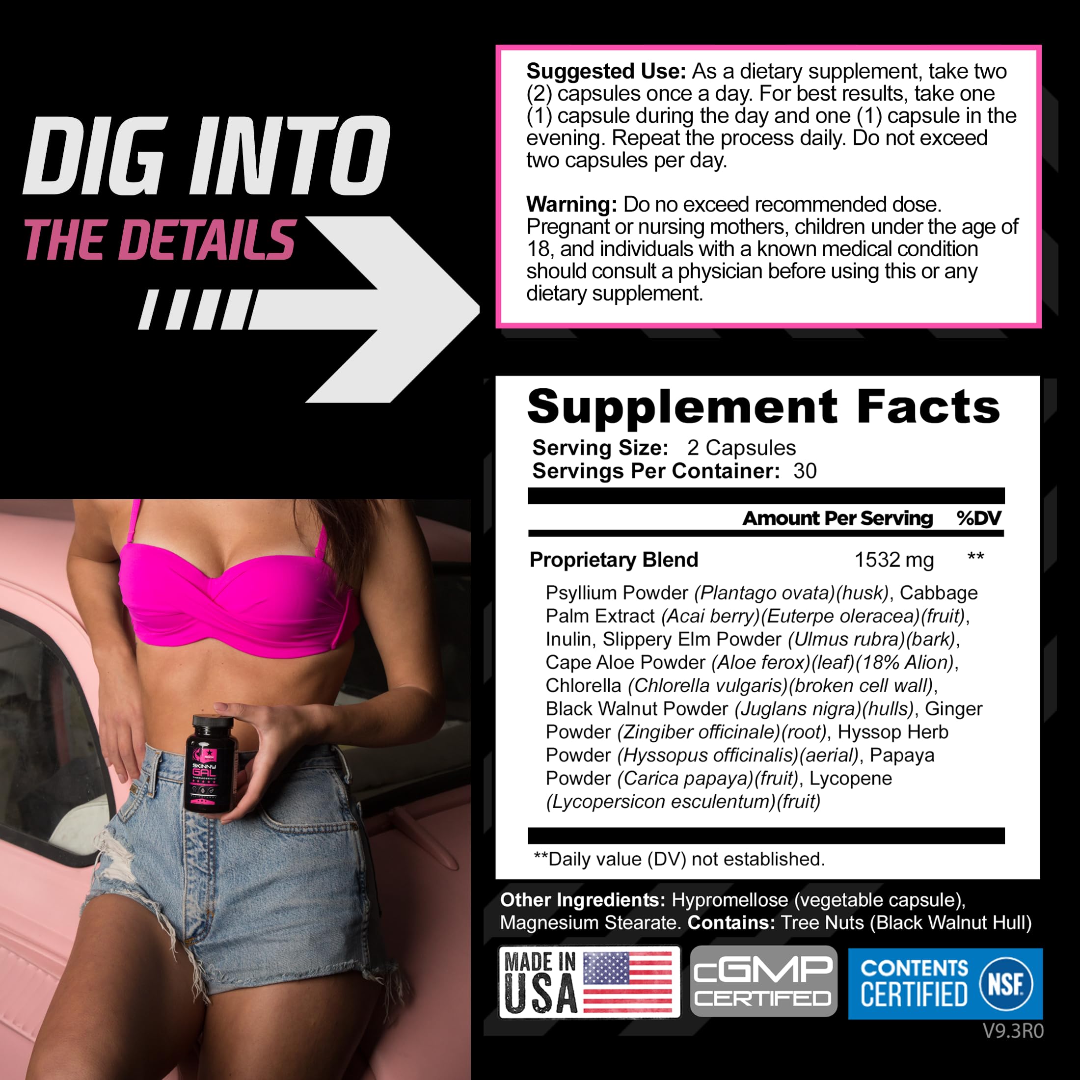 Rockstar Skinny Gal daily-use scene emphasizes a simple routine.