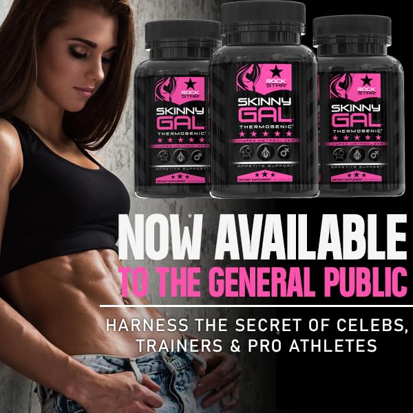 Rockstar Skinny Gal metabolism-boost concept in a lifestyle shot.