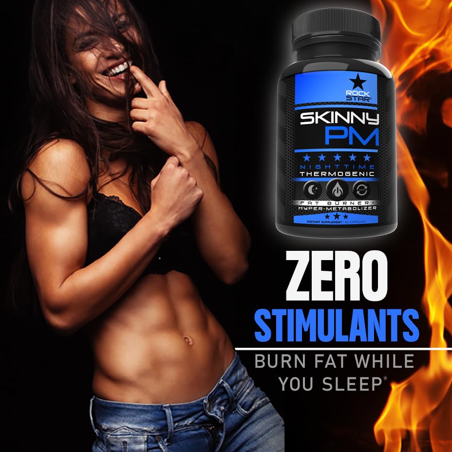 Rockstar Skinny PM nightly routine setup.