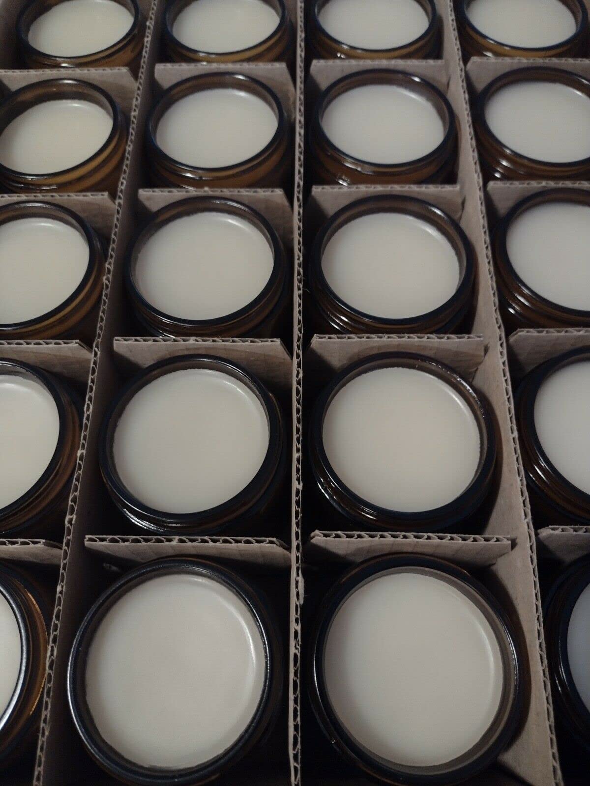 Rocky Ridge Hemp salve packaging on countertop suggests simple daily routine.