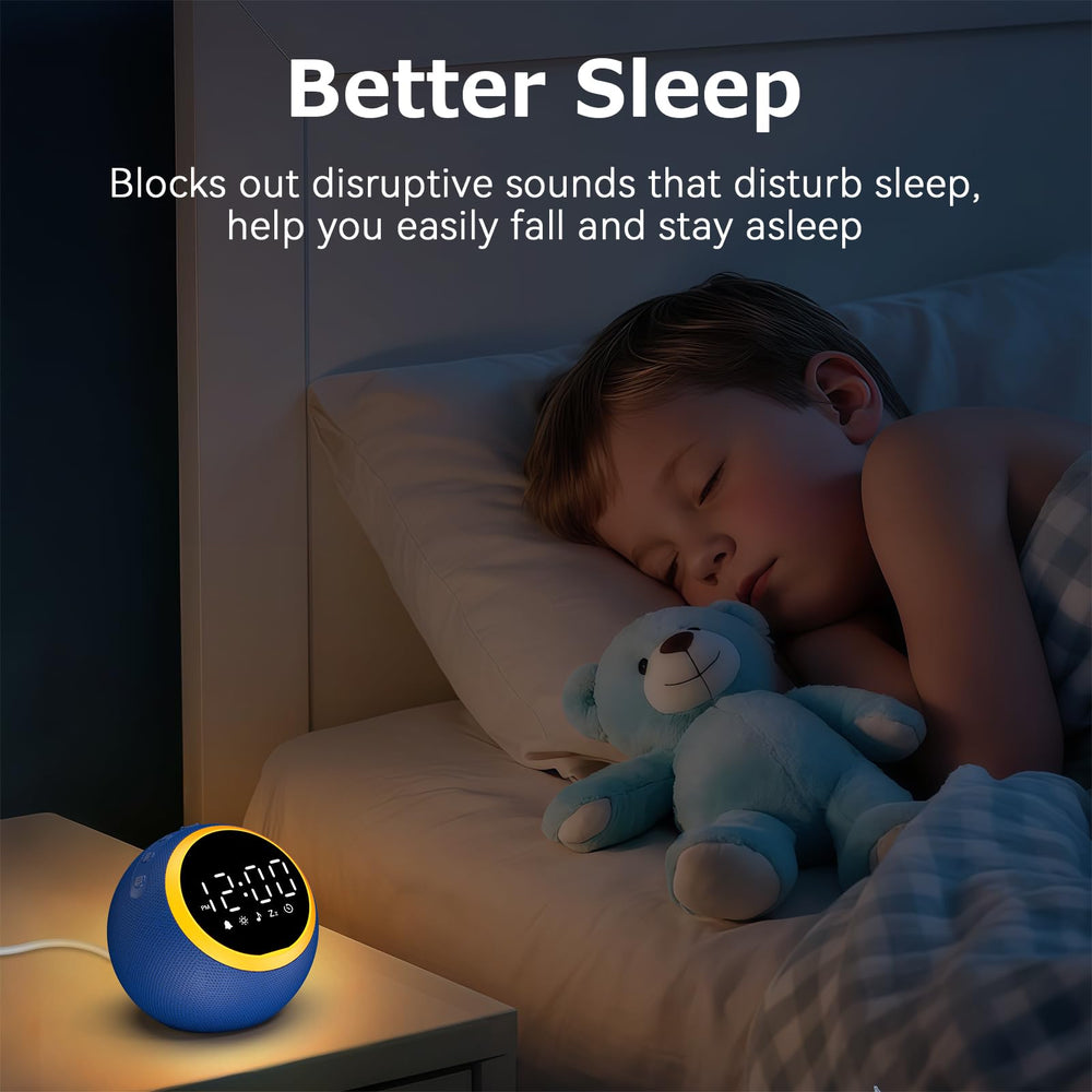 Rohent white noise clock timer function for automatic power-off