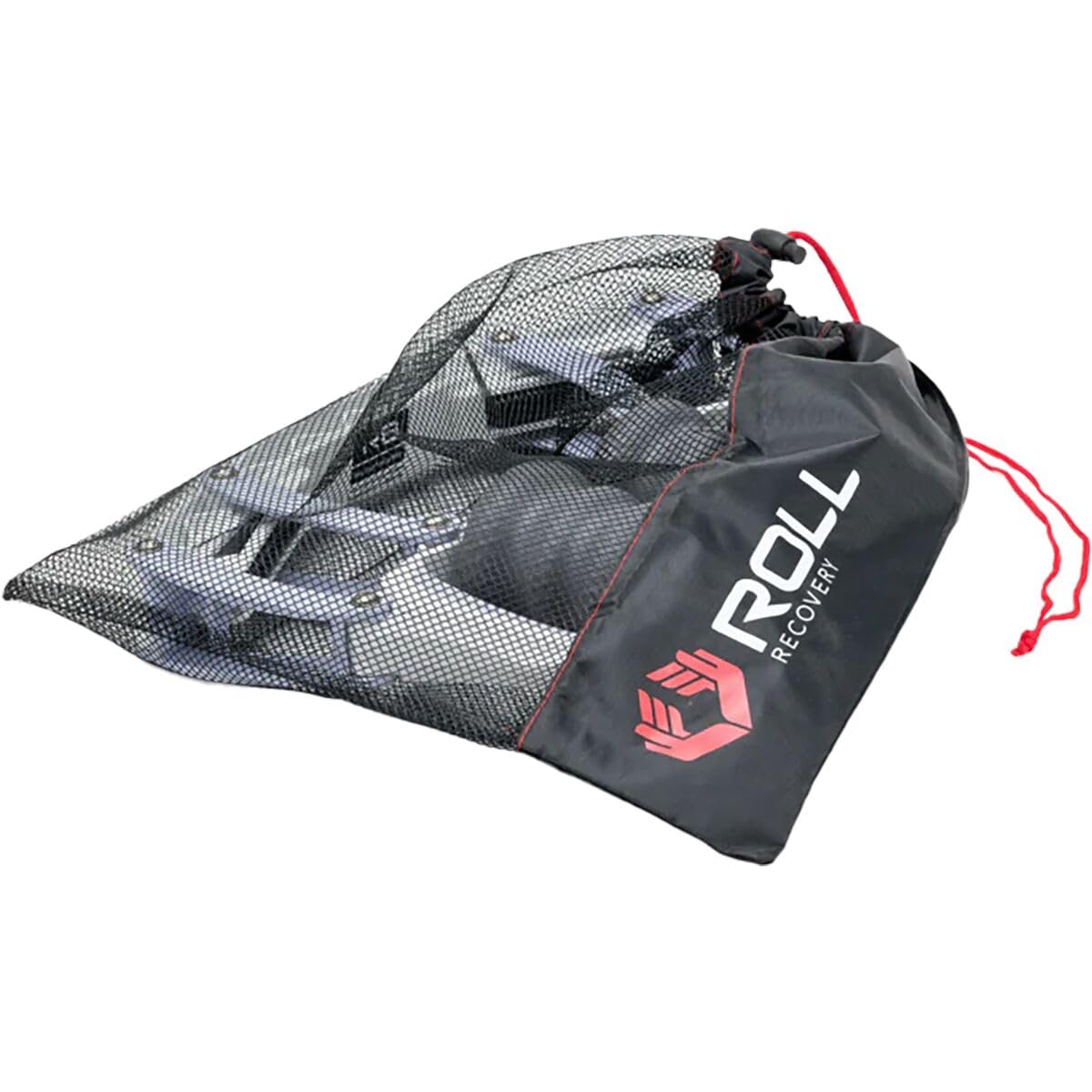 ROLL Recovery R8 packaging and safety labeling communicates device status for buyers