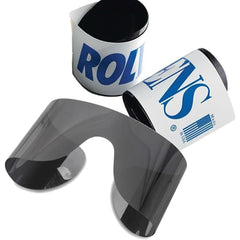 Rollens Roll Up sunglasses with wrap-around design shield eyes during windy outdoor workouts.