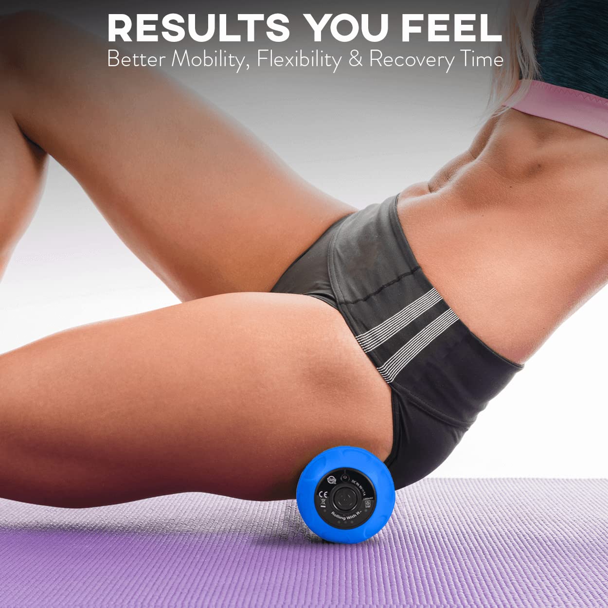 Rolling With It vibrating peanut ball battery indicator shown for convenient charging.