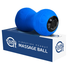 Rolling With It vibrating peanut ball front view for targeted deep tissue release.