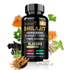 Rolphood Shilajit bottle pour shows easy daily usage
