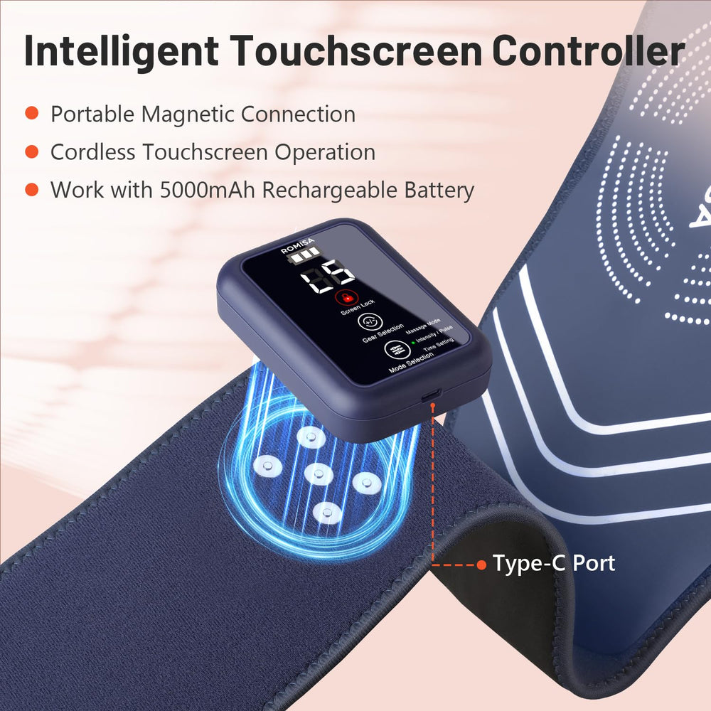 ROMISA 850nm near-infrared emission detail for deep tissue reach.