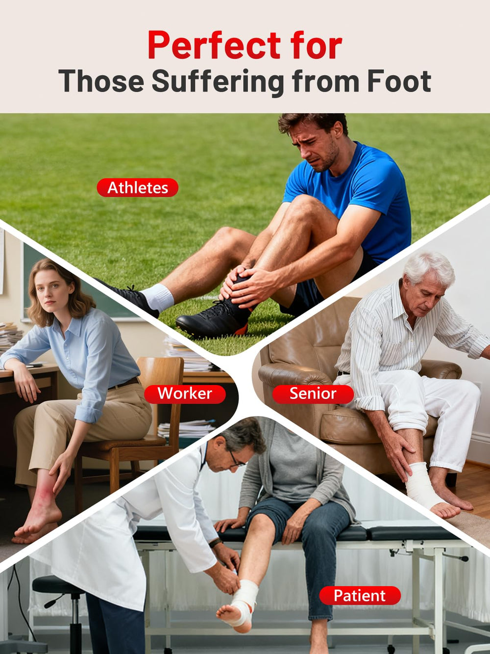 ROMISA portable red light therapy for feet supports quick, on-the-go sessions
