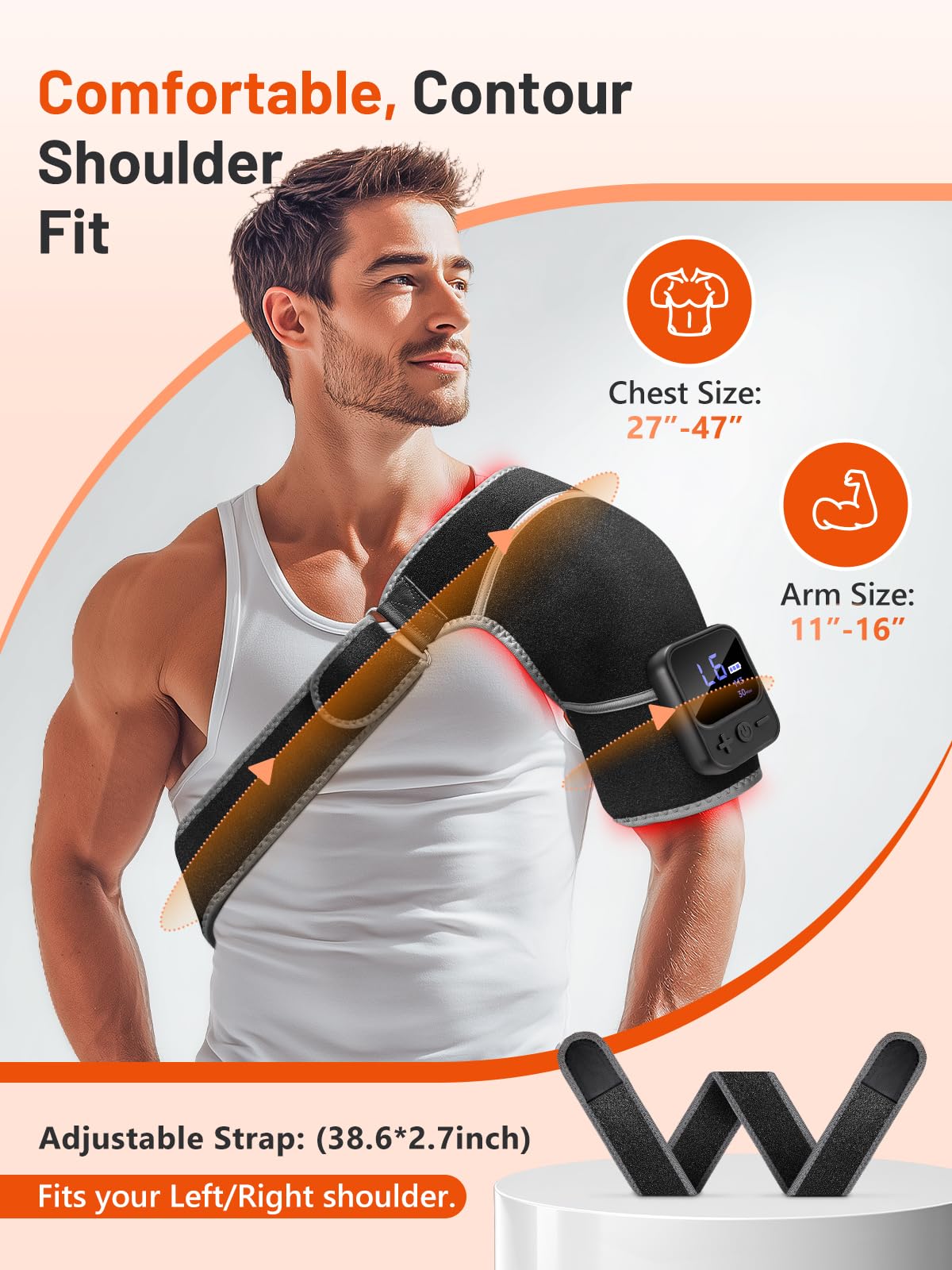 ROMISA six-mode experience with three massage levels for customizable relief