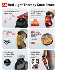 ROMISA PRO red light knee brace control panel for easy one-tap operation