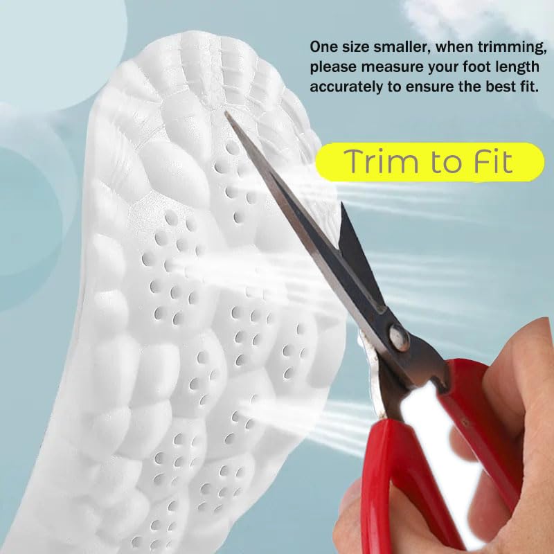 Roofo Cloud Insoles breathable honeycomb design promotes airflow and drying