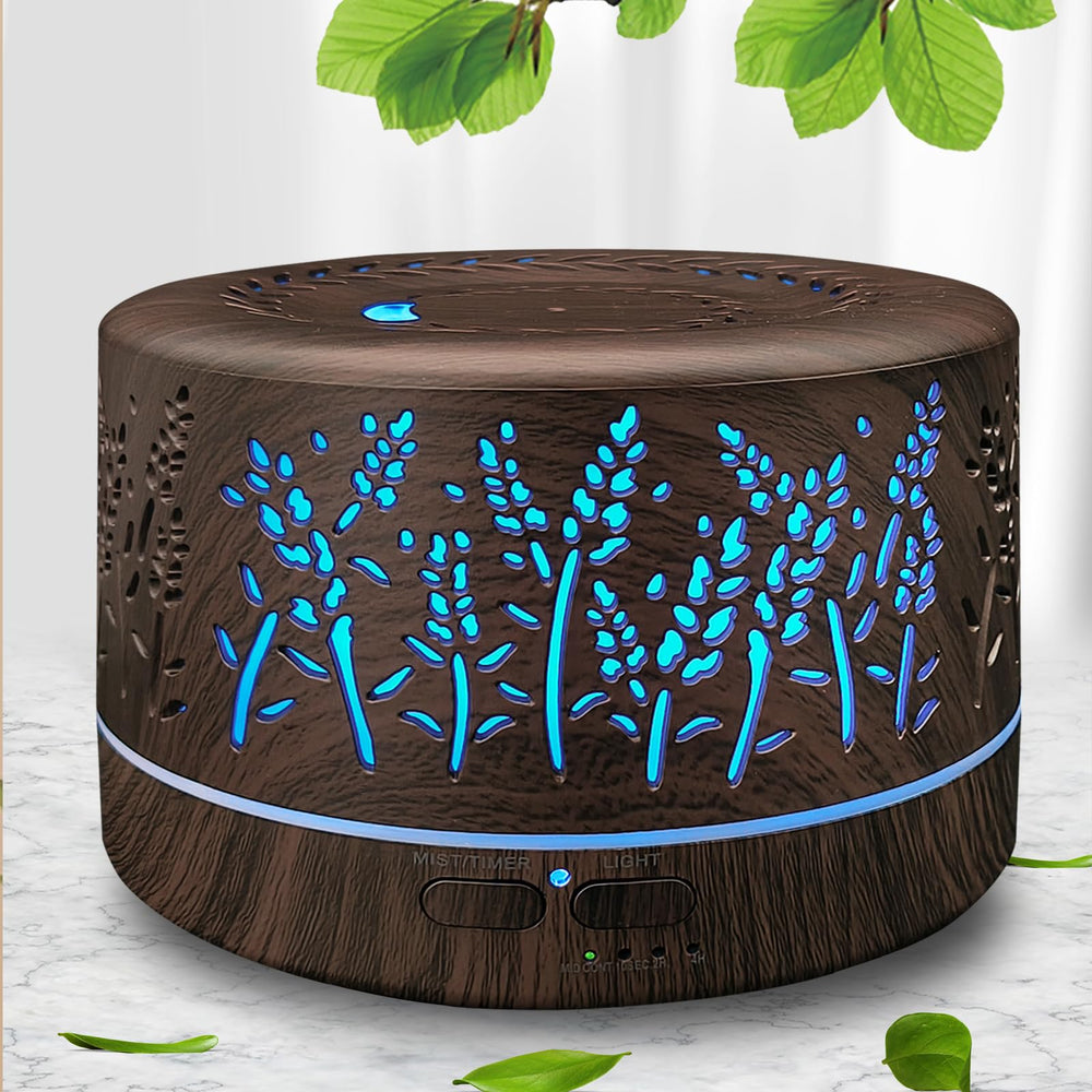 Roonbo diffuser with 600ml capacity for long-lasting aroma in large rooms.