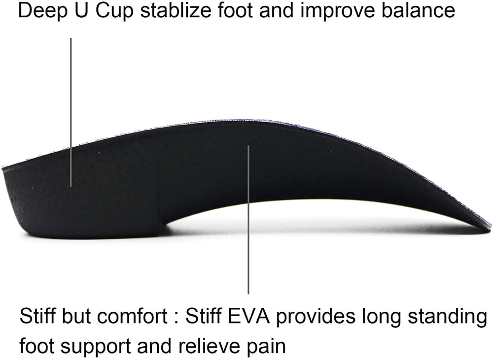 RooRuns FitFeet deep heel cup stabilizes your step for better balance