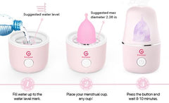 ROSA RUGOSA automatic sterilizer simplifies hygiene with plug-and-stream operation.