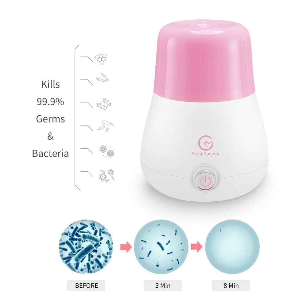 Rosa Rugosa packaging and setup guide enhances at-home sterilization