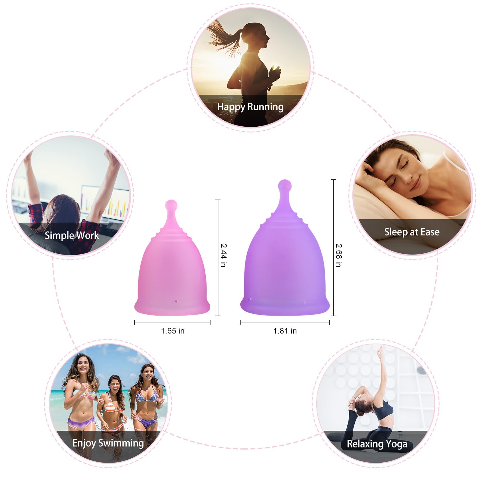 ROSA RUGOSA travel-ready pack supports discreet, reliable periods.