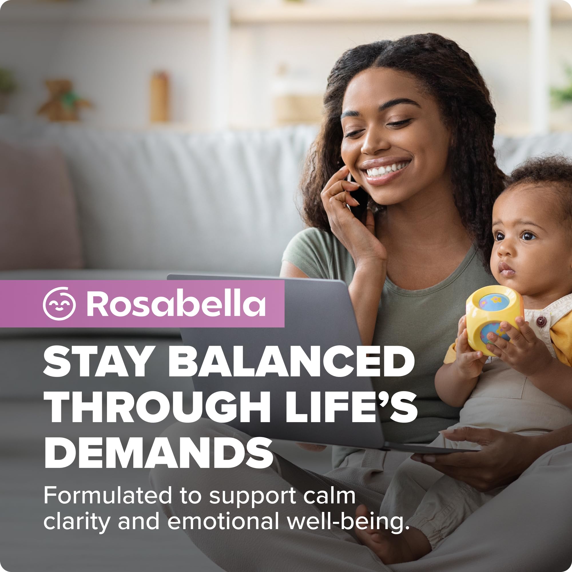 Rosabella Saffron packaging emphasizes USA manufacturing standards.