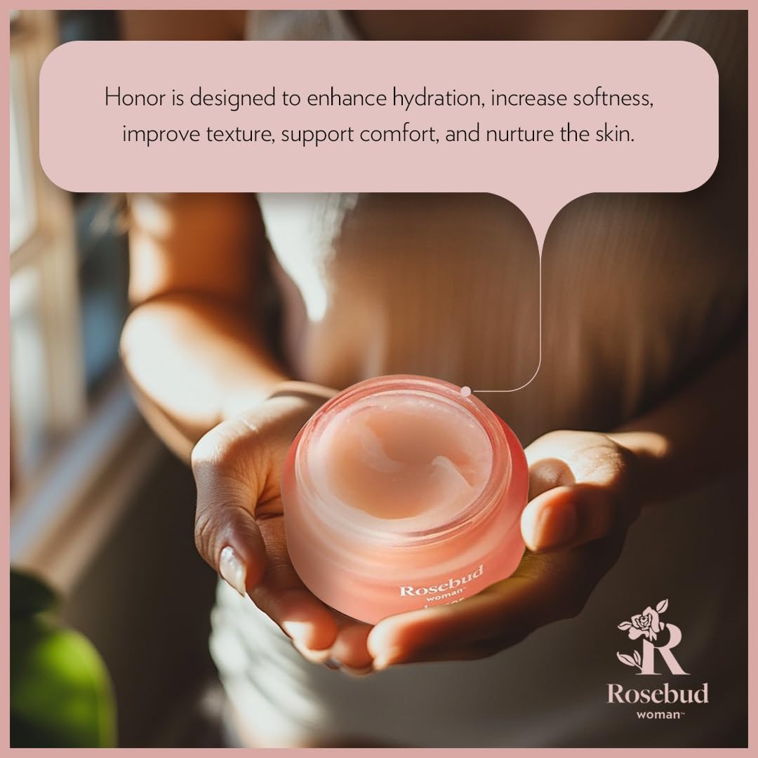 Rosebud Woman Honor travel-friendly packaging supports discreet, on-the-go care.