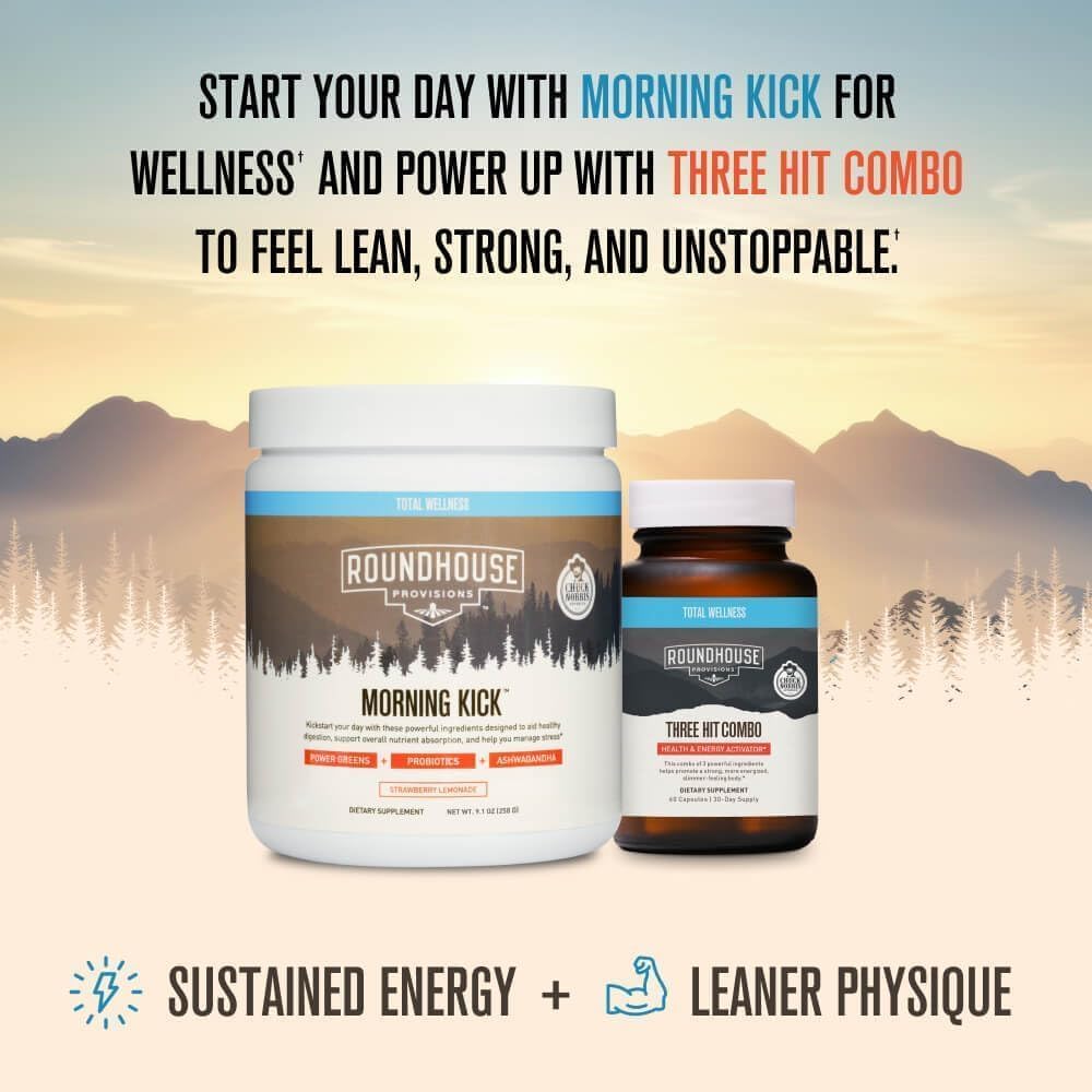 Morning Kick multi-pack display signals value and consistency.