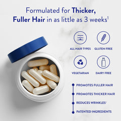 Routine Wellness hair care system shampoo bottle, part of a comprehensive routine for fuller-looking hair.