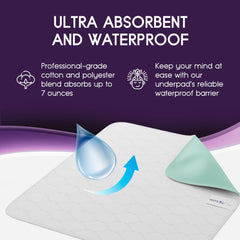 Royal Care non-slip bed pad stays in place and quietly protective.