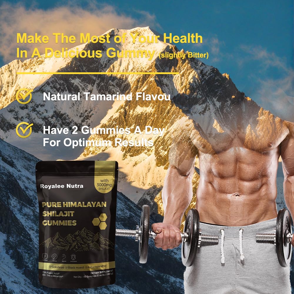 Royalee Nutra Pure Himalayan Shilajit Gummies lab-tested seal close-up reinforces safety and purity.