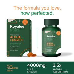 Royalee Tongkat Ali Maca Tribulus blend close-up for vitality and endurance
