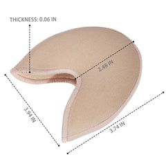RRumo toe pouches pad cover inside shoe discreet fit during daily wear