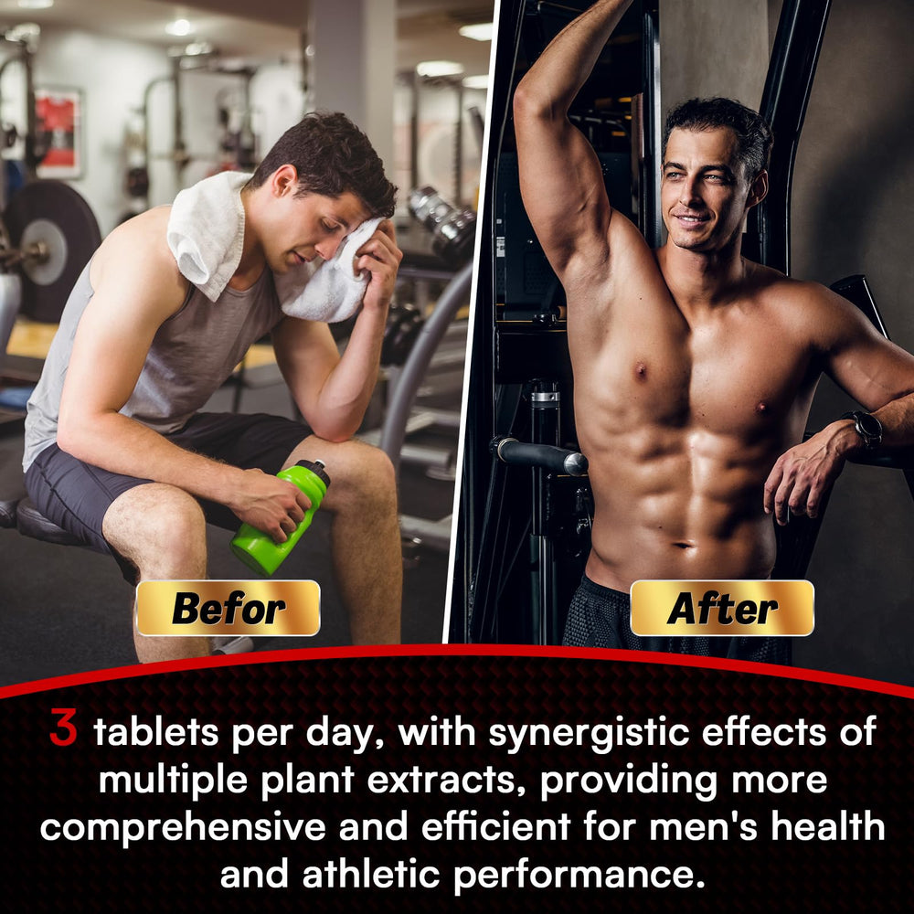 Rsferou ZMAFORCE with tribulus, showing natural masculine vitality support.