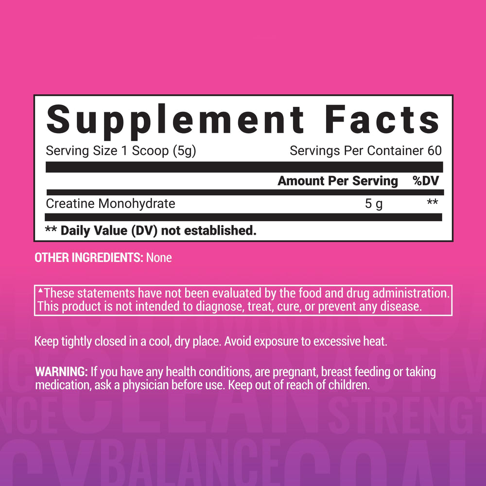 AminoLean Creatine 300g container designed for convenient daily dosing.