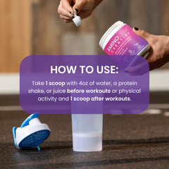 AminoLean Creatine powder promotes faster recovery and less post-workout soreness.