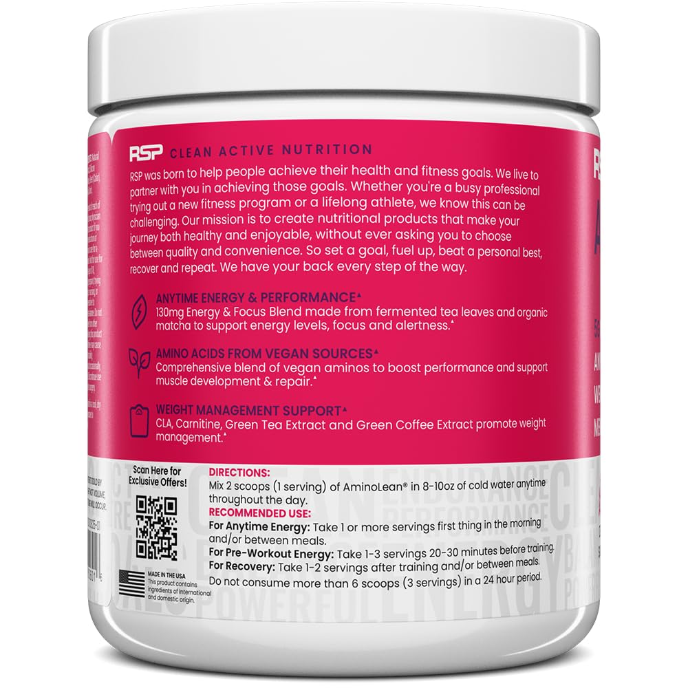 AminoLean gluten-free note image addressing dietary compatibility