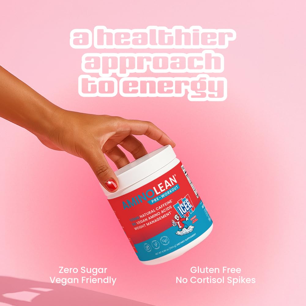 AminoLean Icee ready-to-mix powder fits busy mornings.