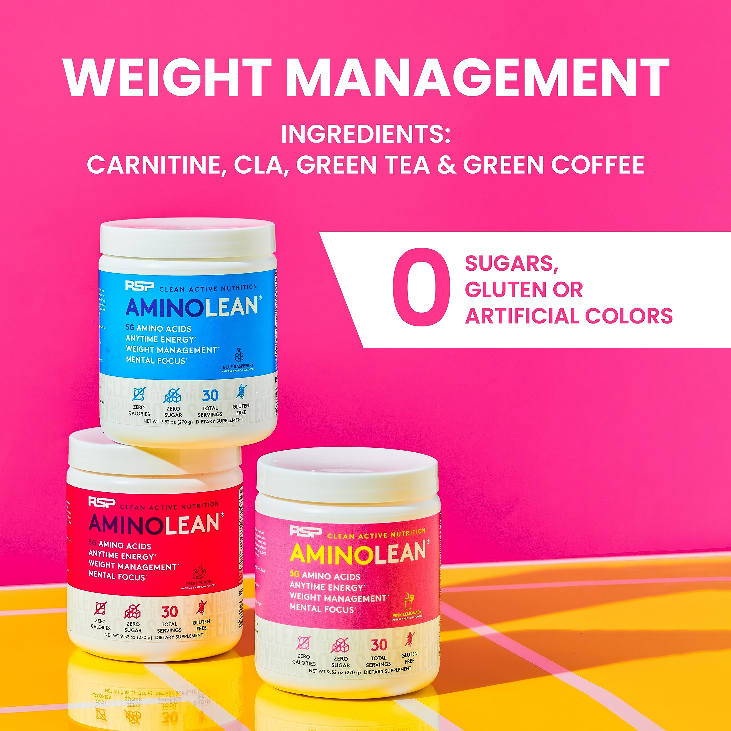 AminoLean tub shown with athletes highlighting vegan BCAAs for daily fitness support