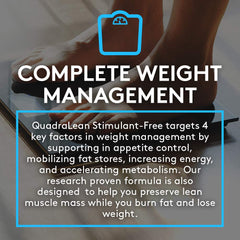 QuadraLean packaging variation showing 50 servings per bottle