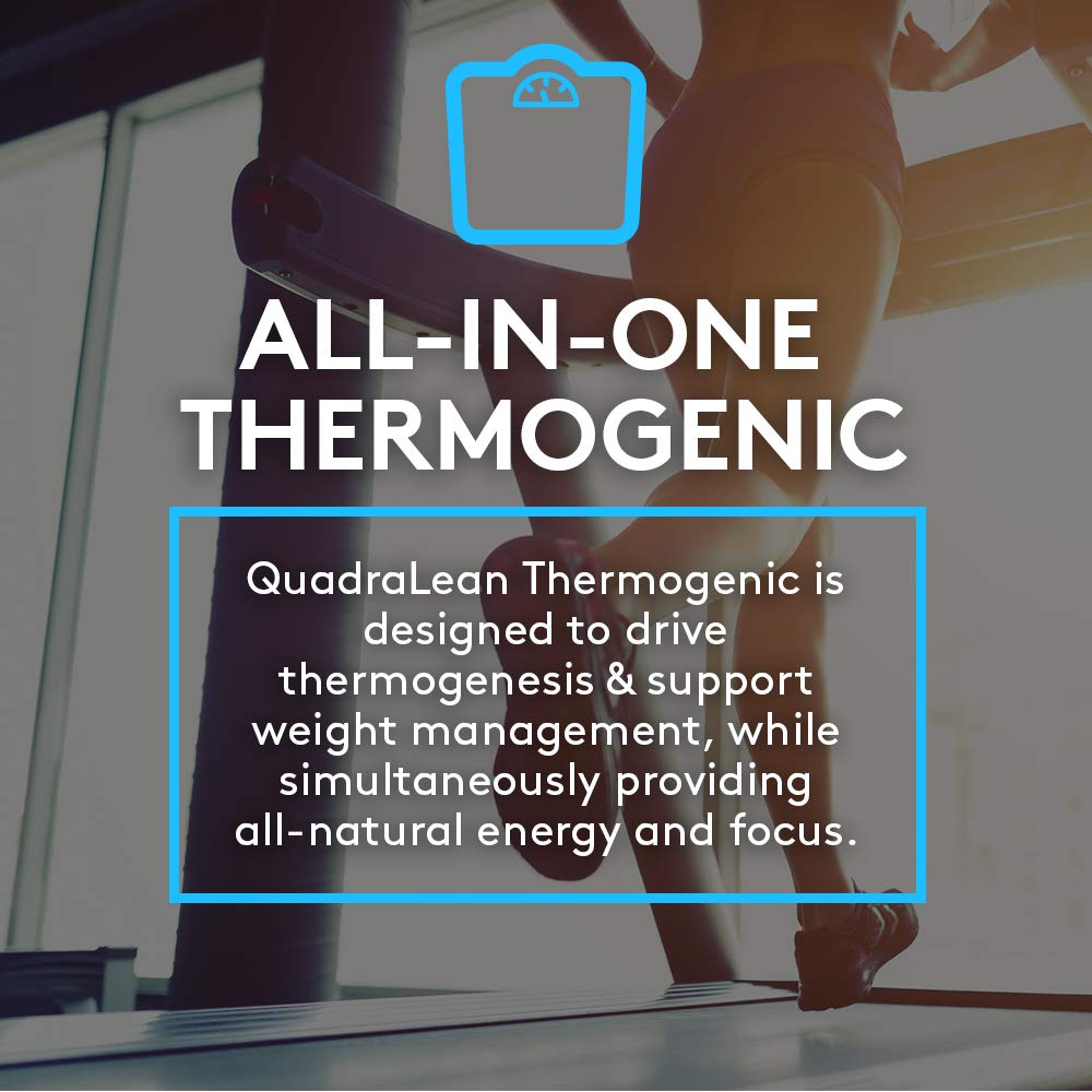 QuadraLean Thermo glass with capsules ready with water for easy consumption.