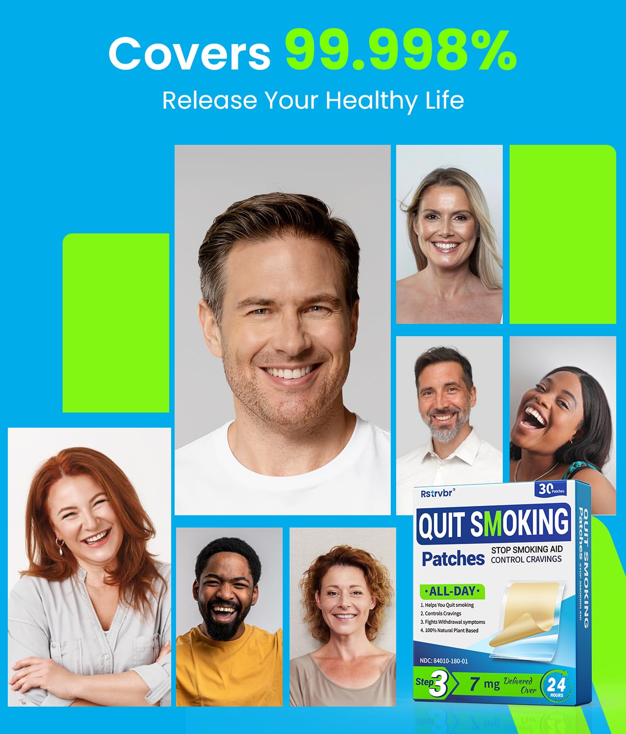 Rstrvbr healthy lifestyle concept image suggests smoke-free future