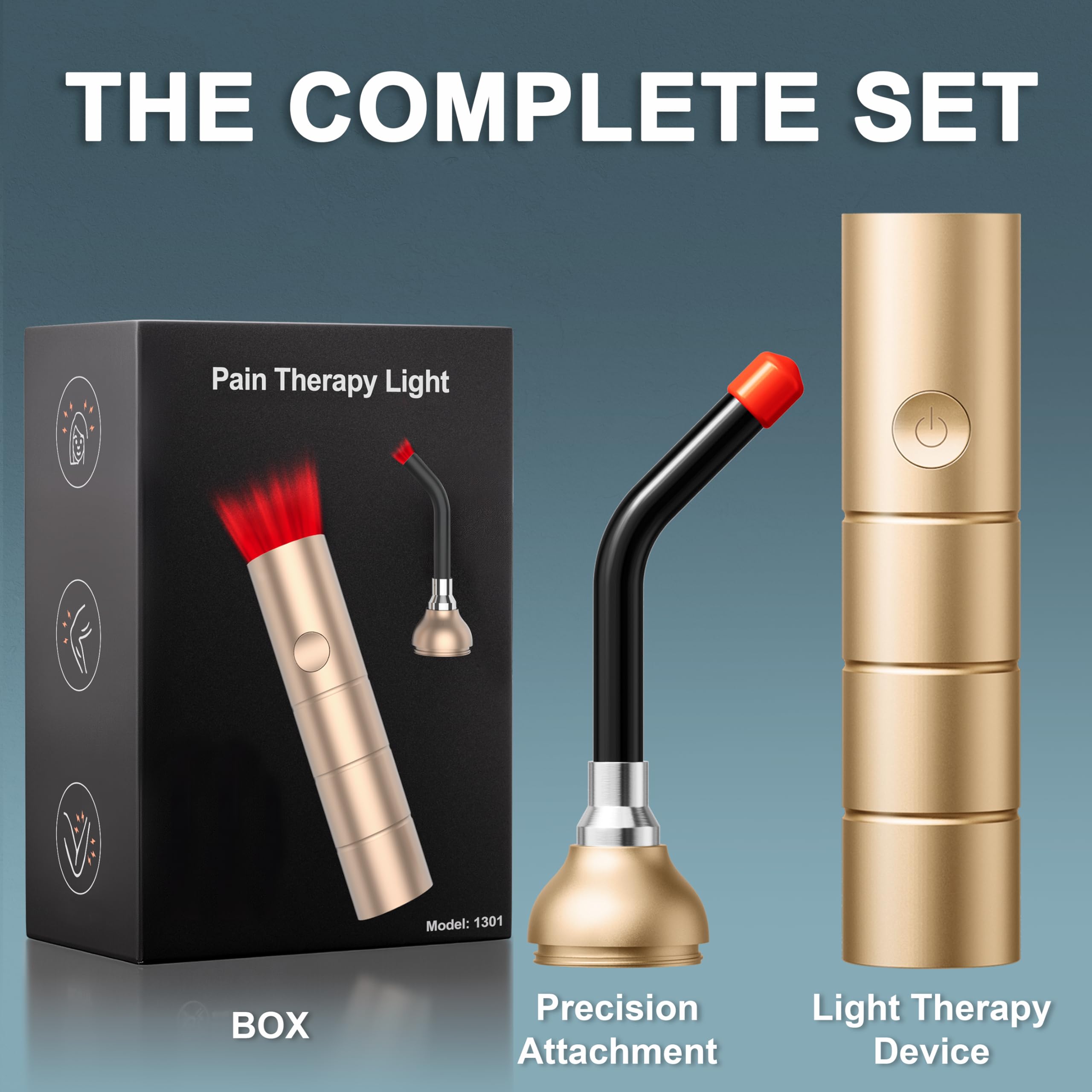 RubraVive Pain Therapy Light wand in a cozy home setup for daily relief.