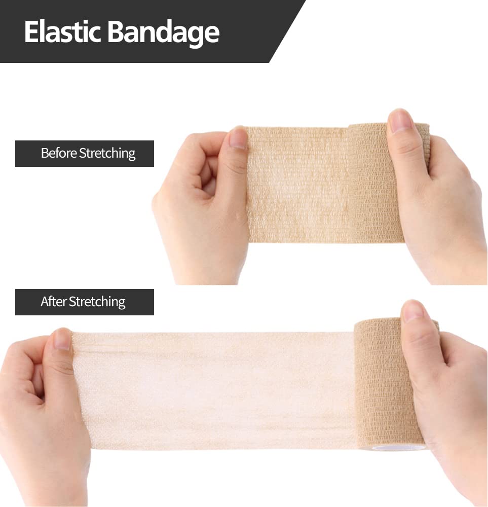 RUBY.Q bandage wraps in 12 colors help organize and brighten care