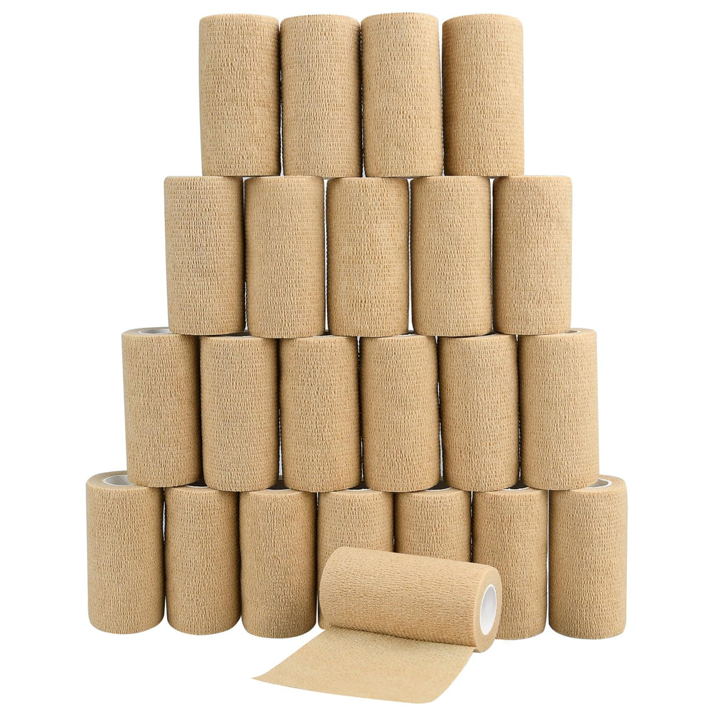 RUBY.Q self-adhesive bandage wrap in skin color for secure, breathable coverage.