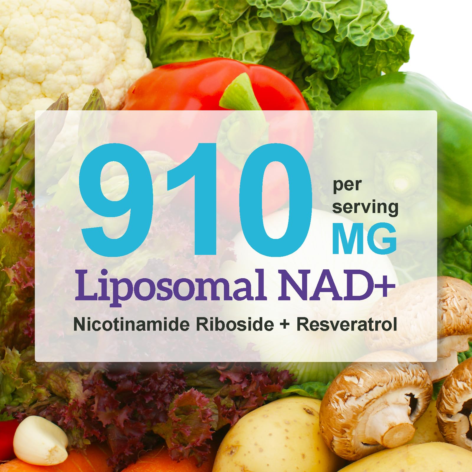 Ruduwu liposomal nicotinamide riboside capsules on glass with label, suggesting sustained energy potential