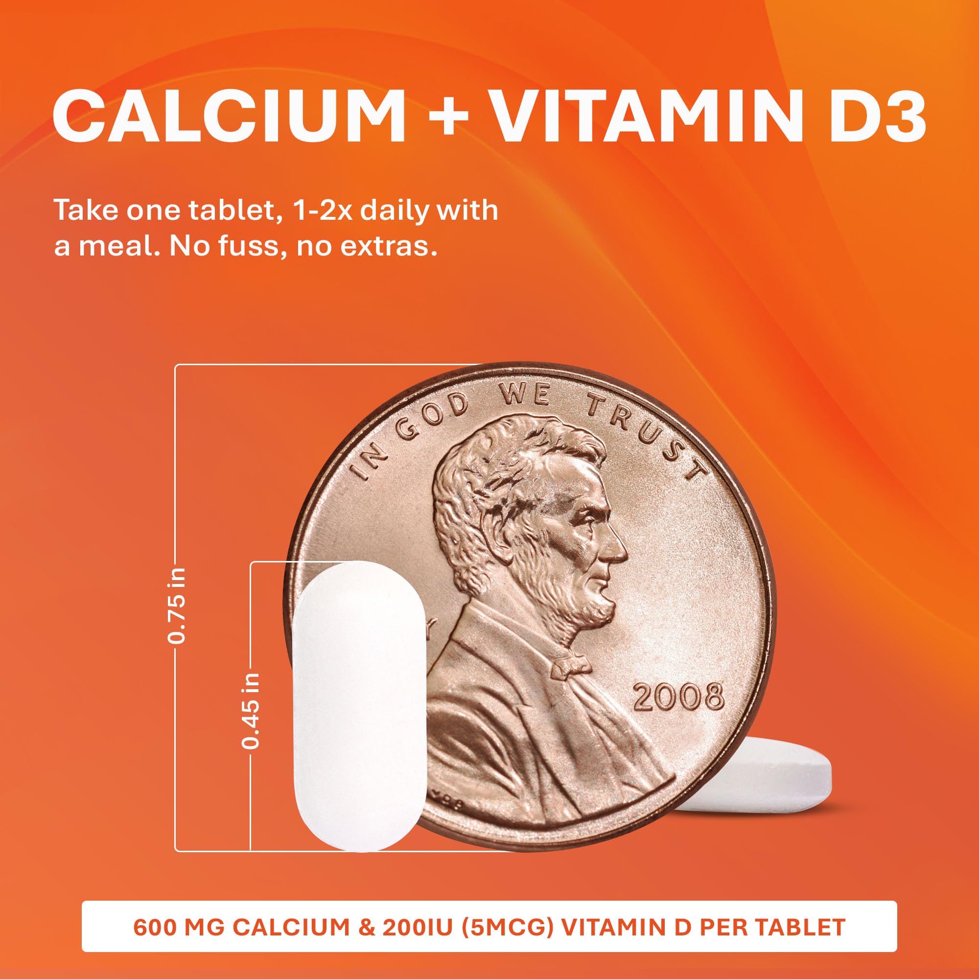 Rugby Calcium 600mg tablets support bone health and long-term calcium balance