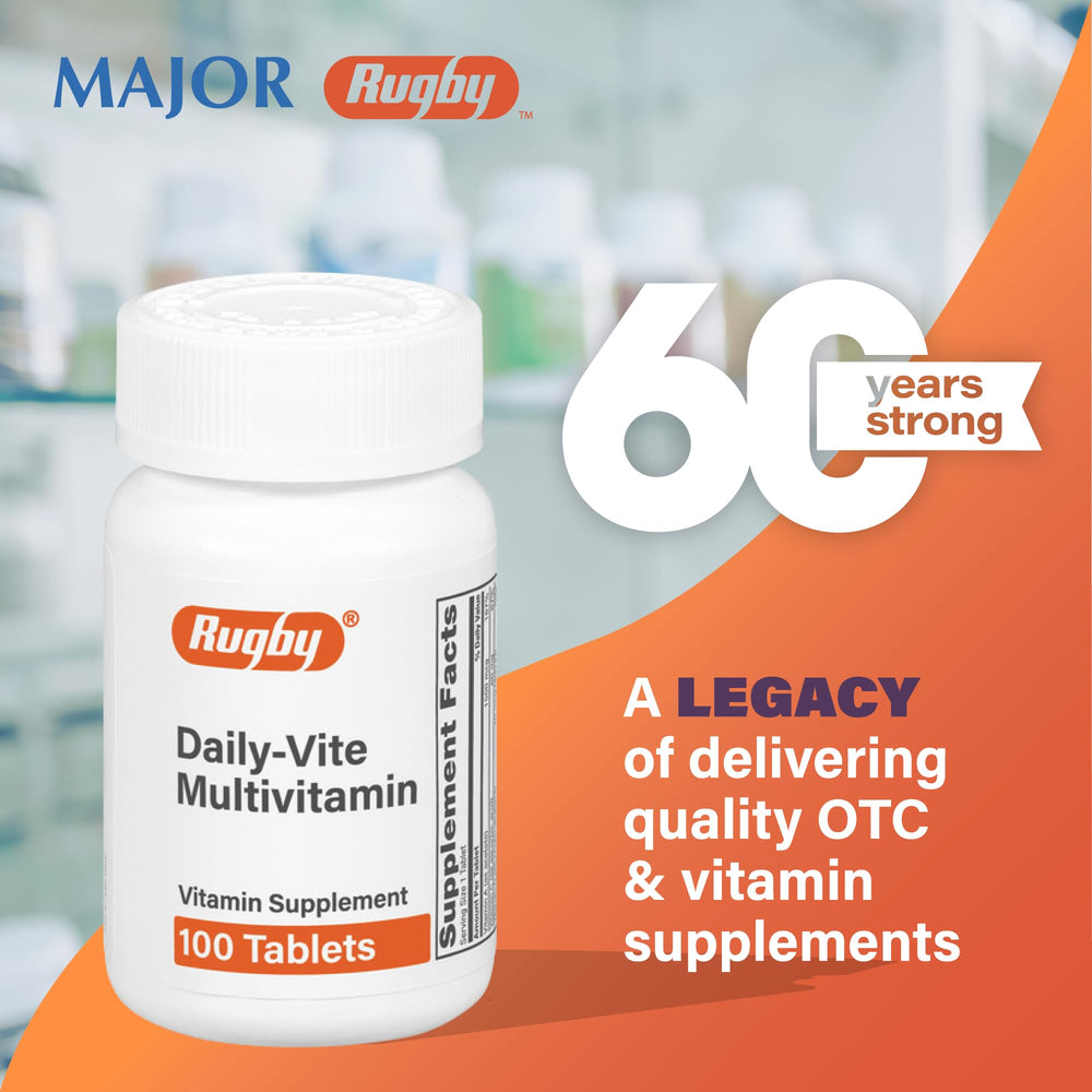 Rugby Daily-Vite: empaque 2-pack para conveniencia y ahorro.