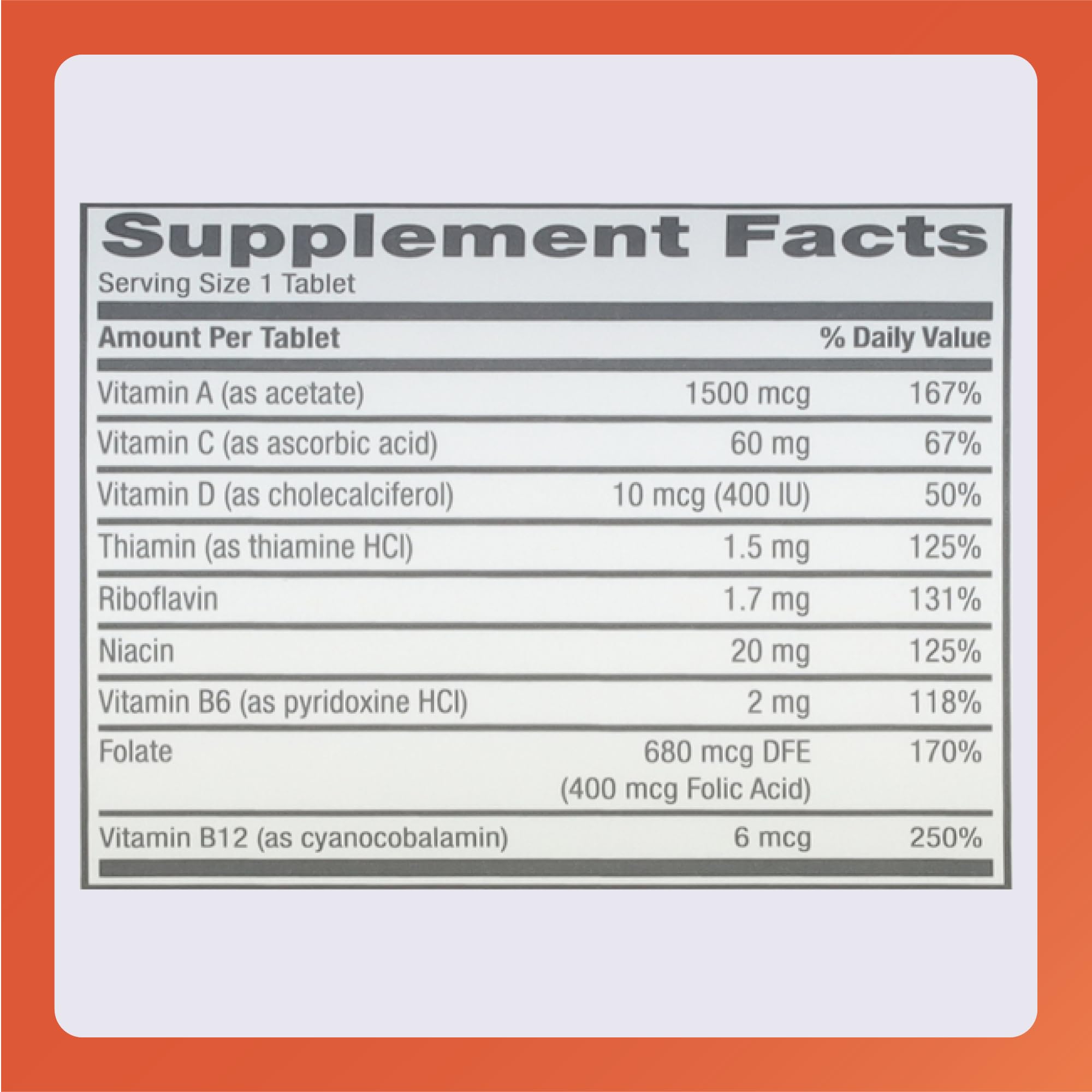 Rugby Daily-Vite packaging box emphasizing quality and trusted OTC supplements