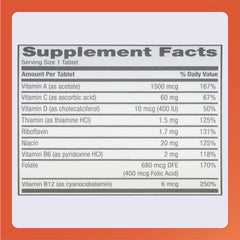 Rugby Daily-Vite packaging box emphasizing quality and trusted OTC supplements