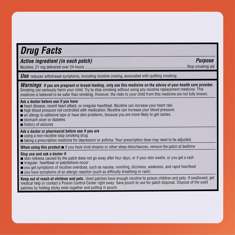 Rugby Laboratories 24-hour nicotine delivery helps manage withdrawal symptoms during quit attempt.